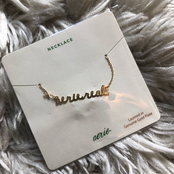 aerie Jewelry - 🌸FREE WITH PURCHASE!!🌸 NWT “aerie real” necklace